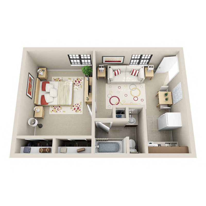 Suite A Floorplan