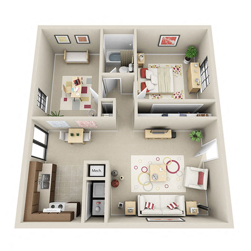 Suite A Floorplan