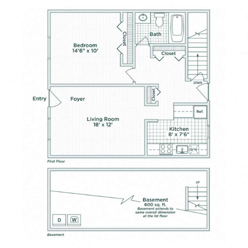 Suite A Floorplan