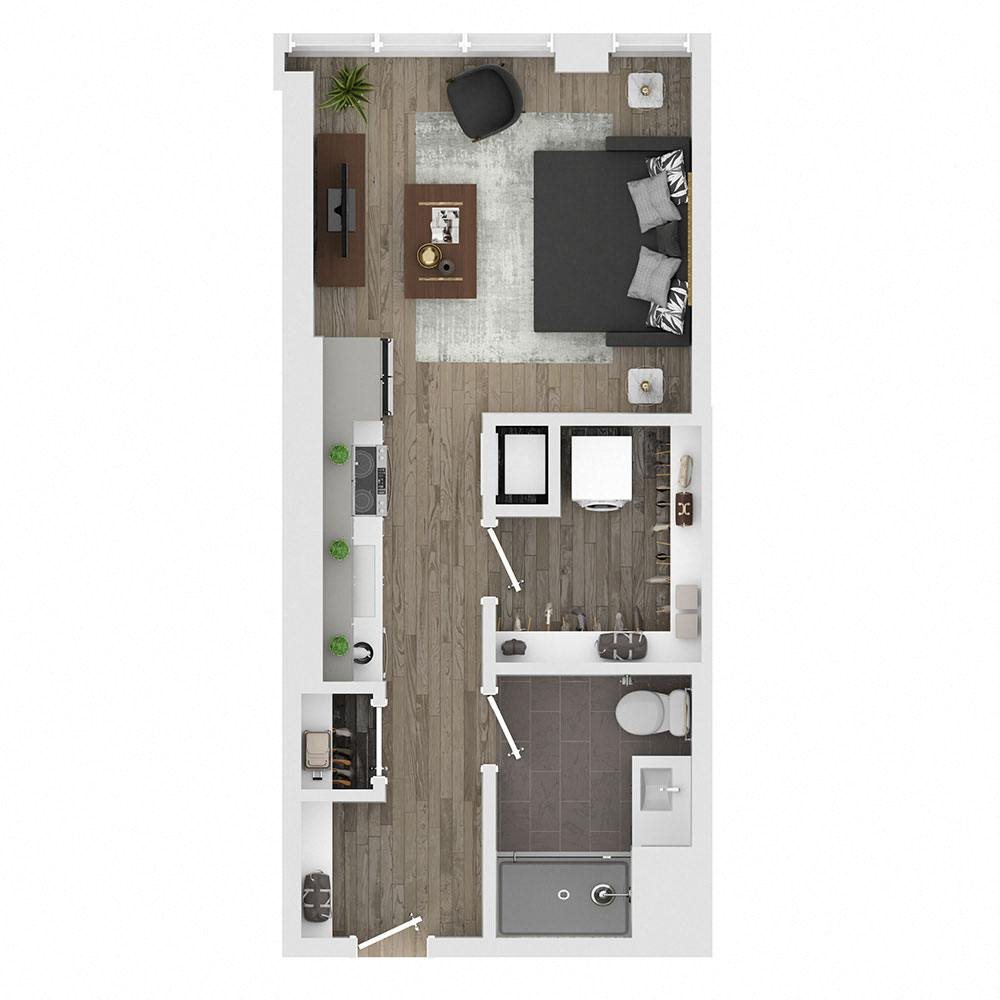 Unit 0506 floor plan