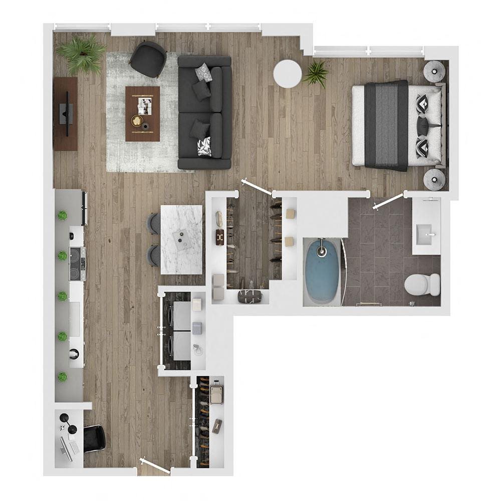 Unit 1112 floor plan