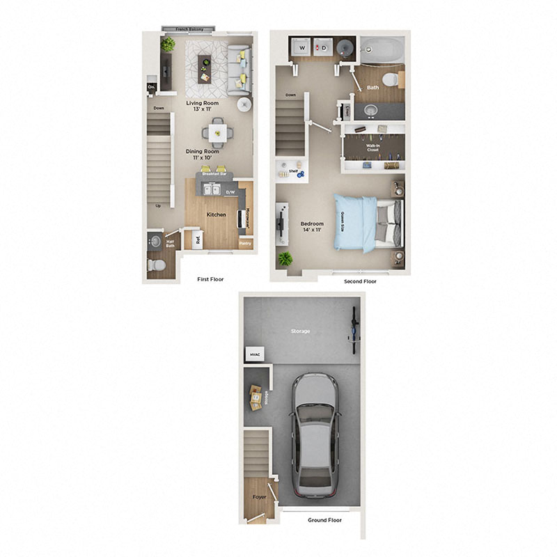 Suite A Floorplan