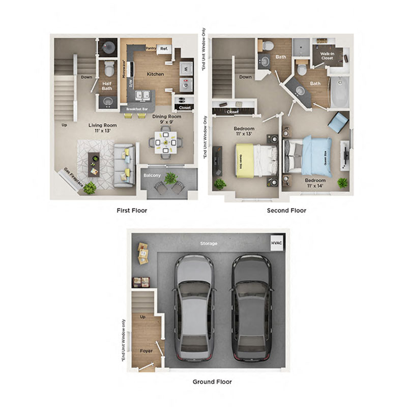 Suite A Floorplan