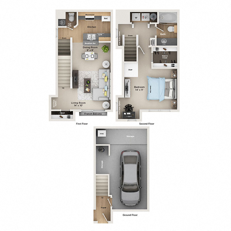 Suite A Floorplan