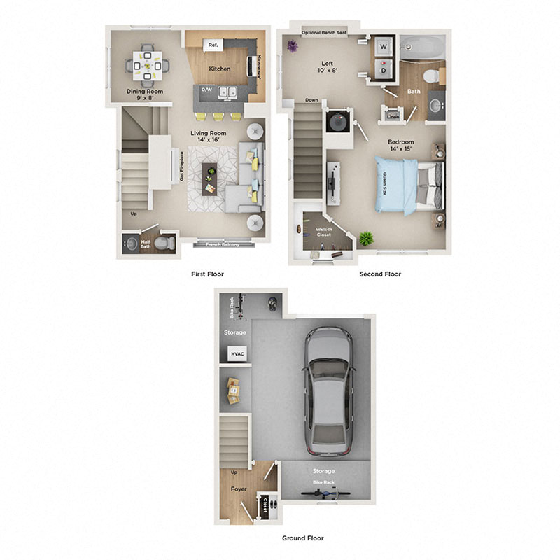 Suite A Floorplan