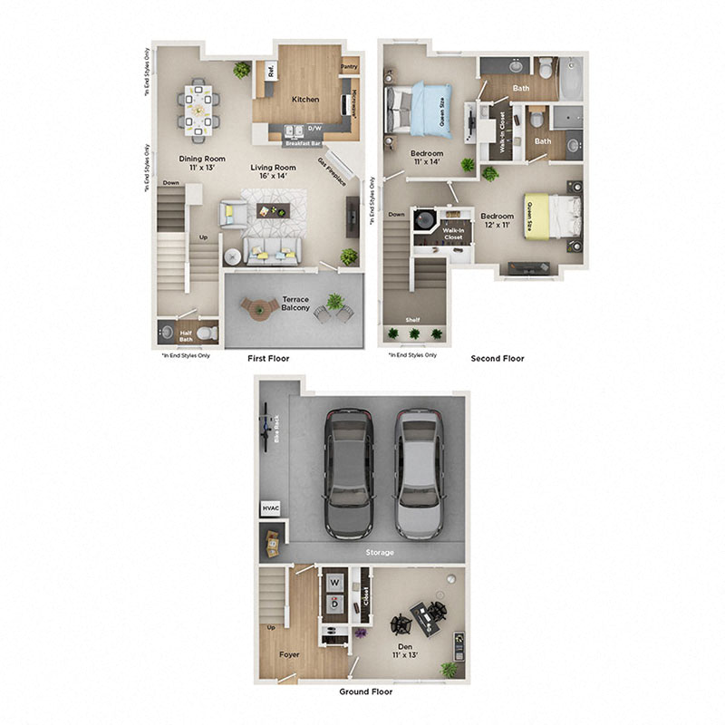 Suite A Floorplan