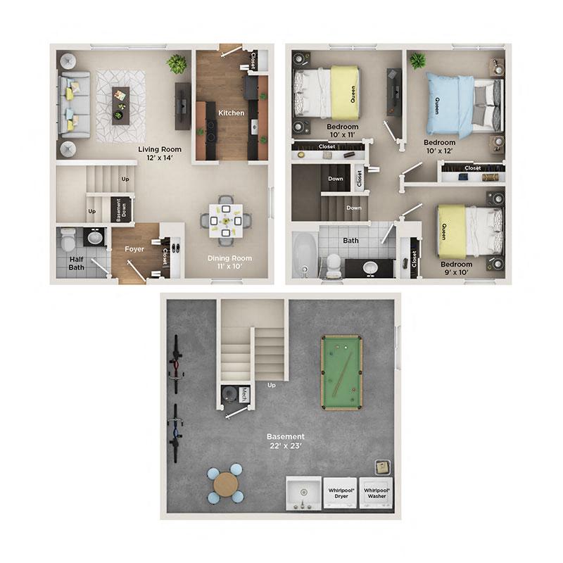 3 Bedroom