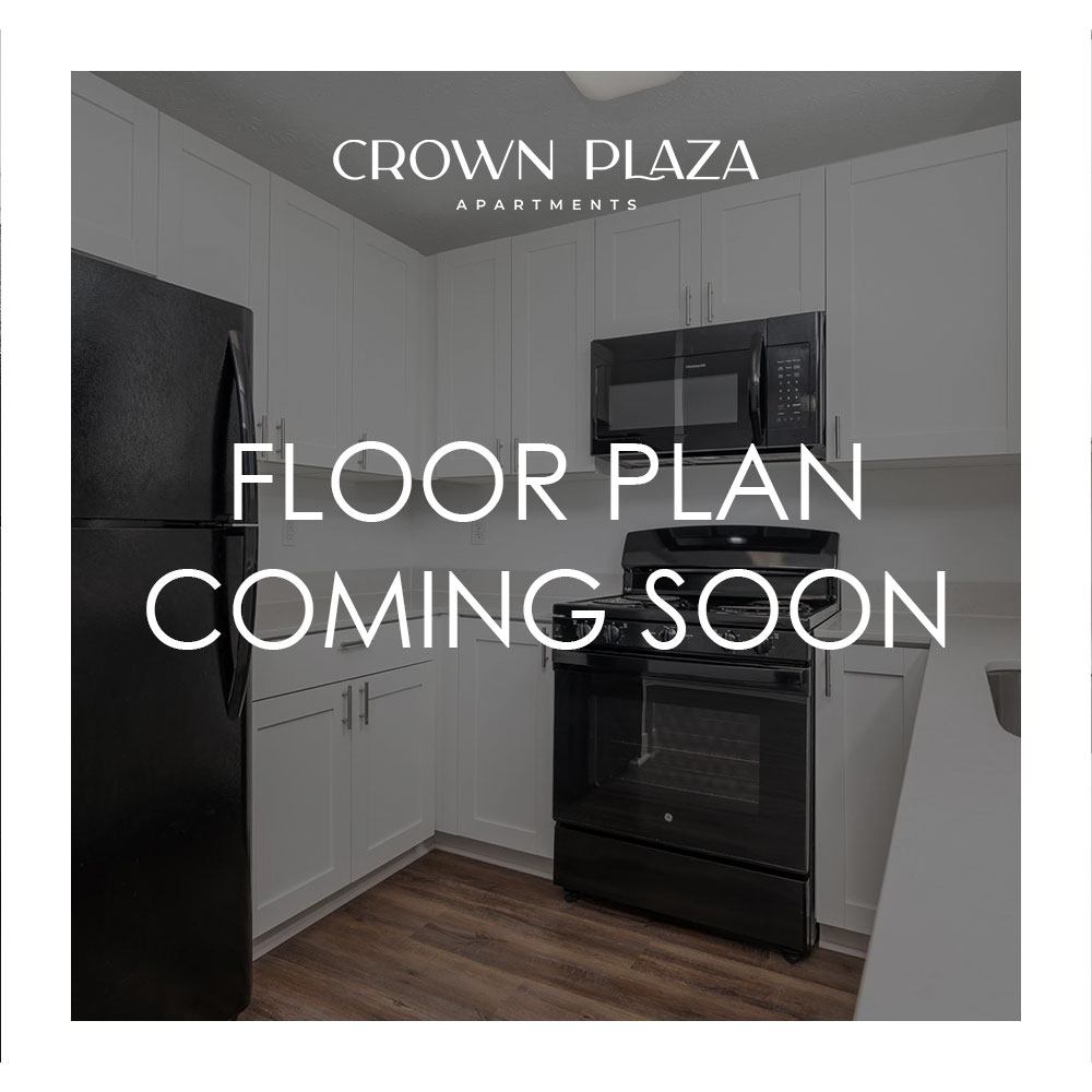 floor plan of a 2 bed 1 bath 868 sq ft apartment