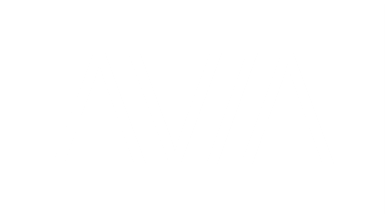 A black and white image of the letters AVA.