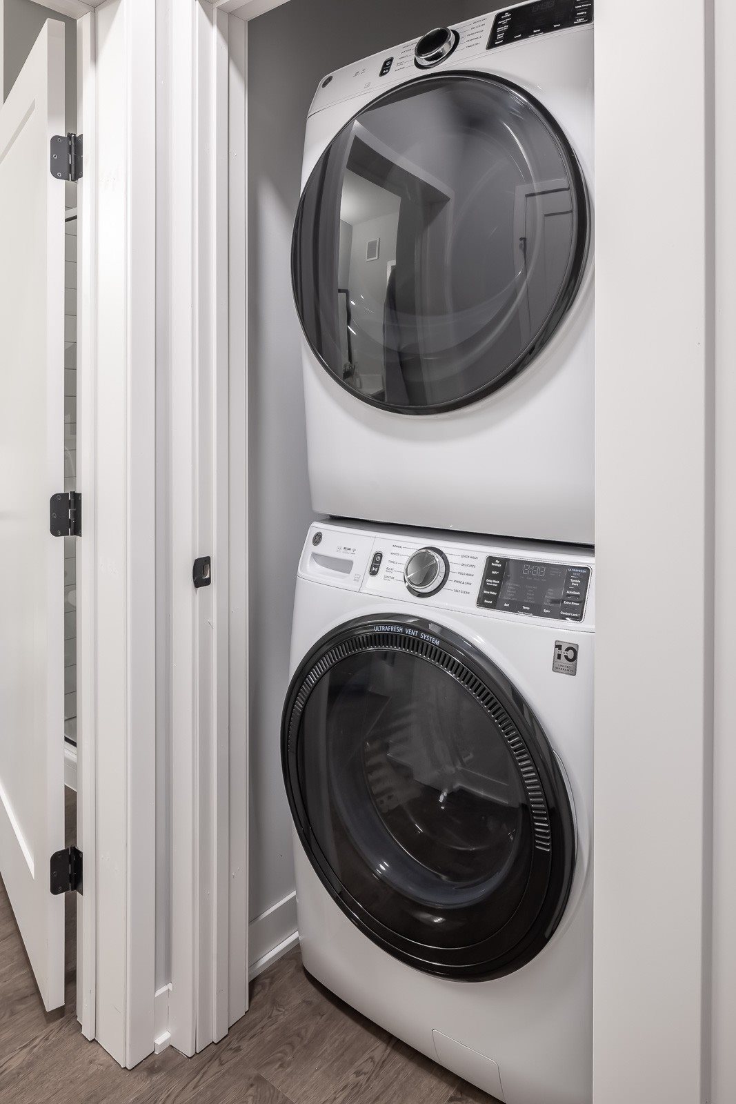 In-Unit front load washer dryer in every apartment