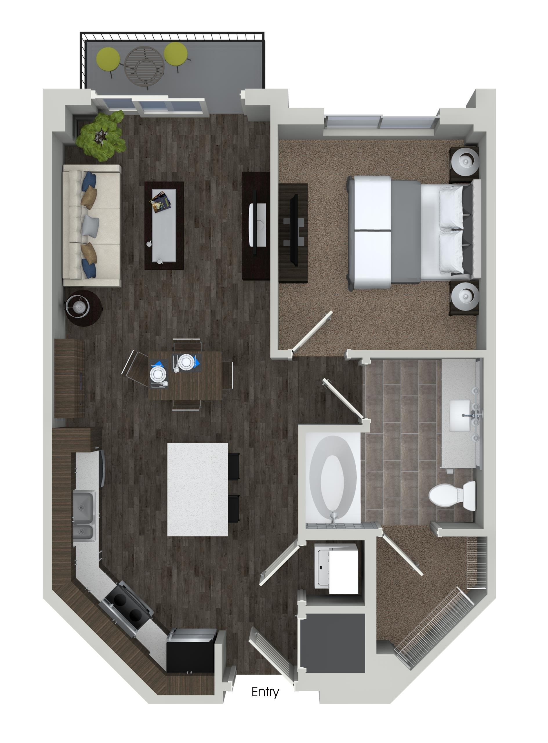 Floor Plans of Ora Flagler Village in Ft Lauderdale, FL