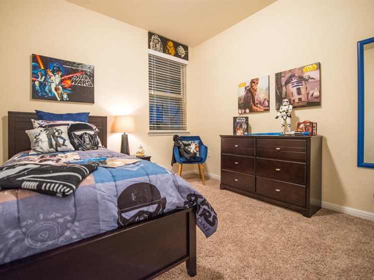 Three Bedroom townhomes