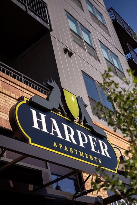 Harper - signage