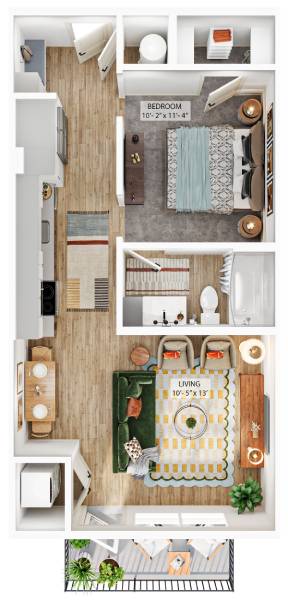 Floor plan layout diagram for S2