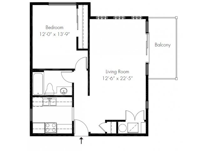 Model C floor plan