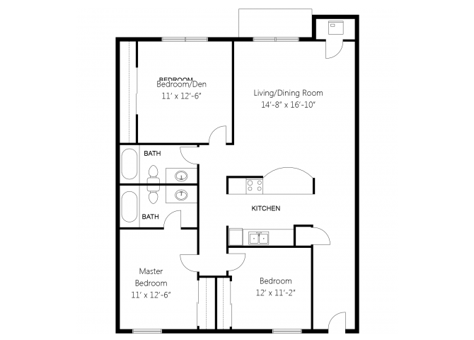 Model G floor plan