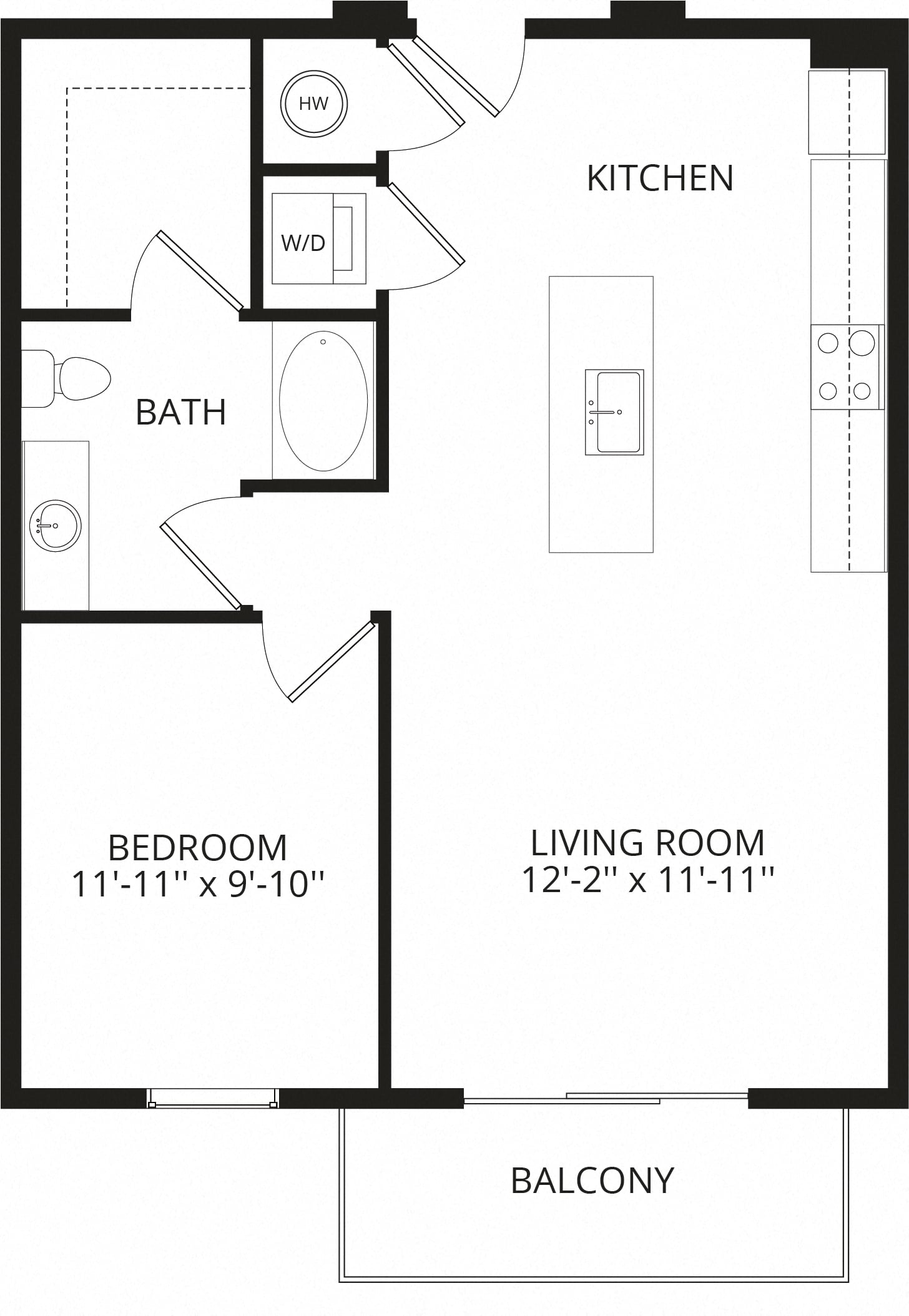 A1 floor plan
