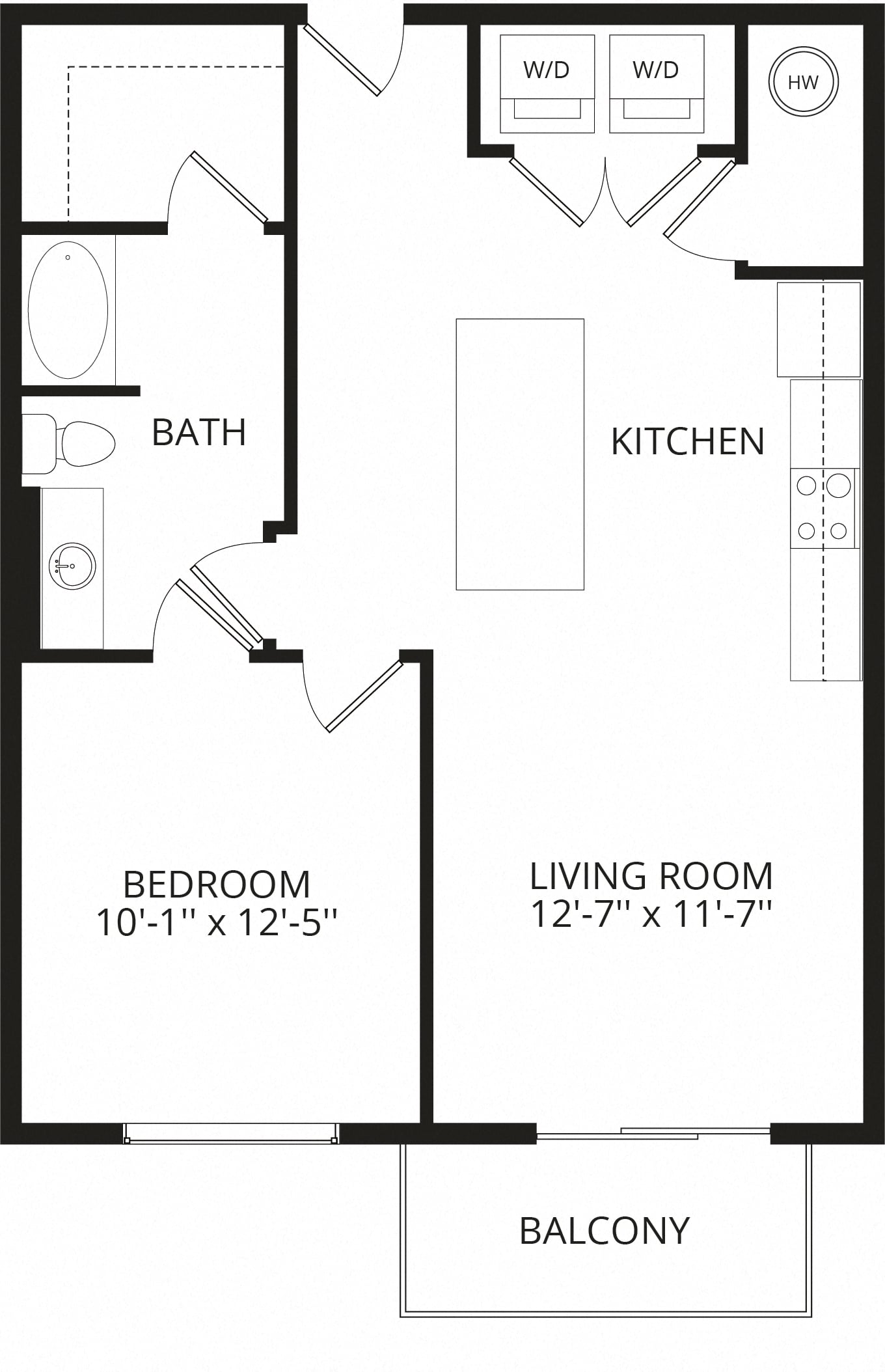 A2 floor plan