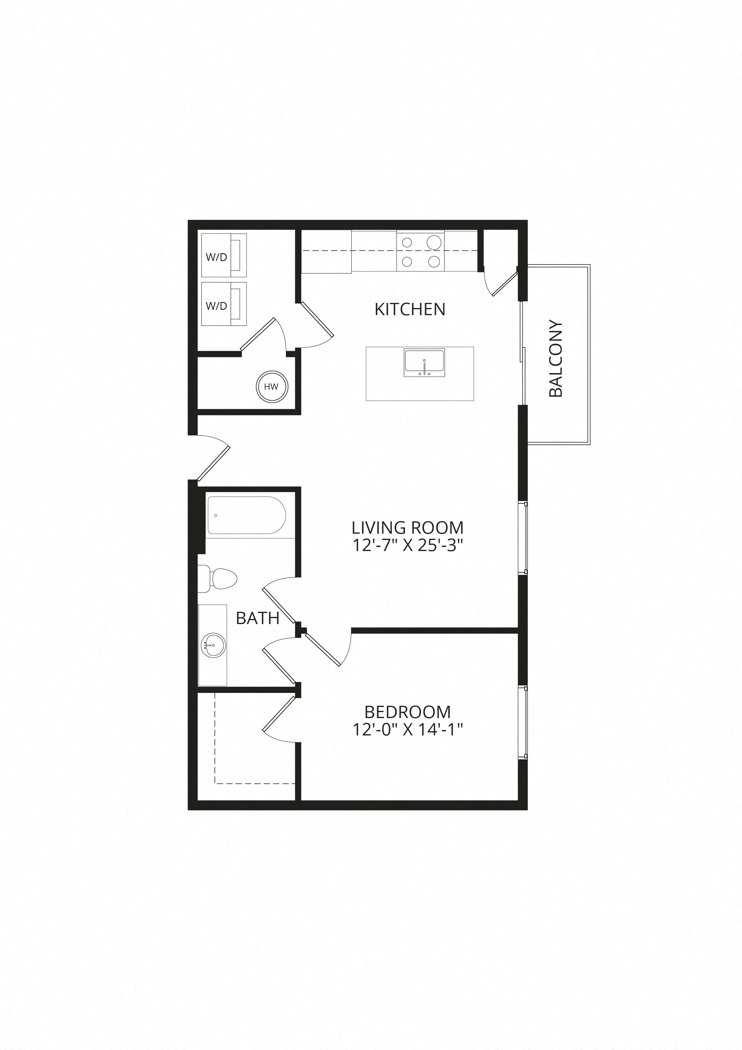 A6 floor plan