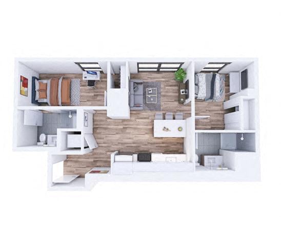 B03 Tower floor plan