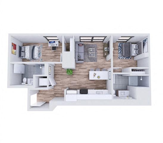B04 Club floor plan