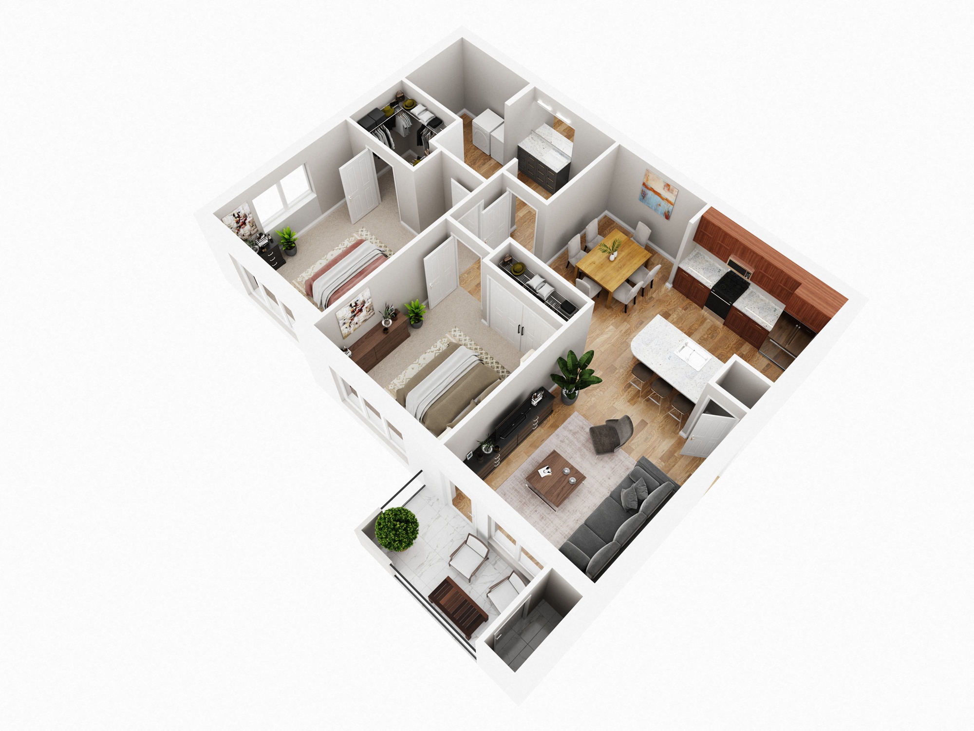 Bridge floor plan