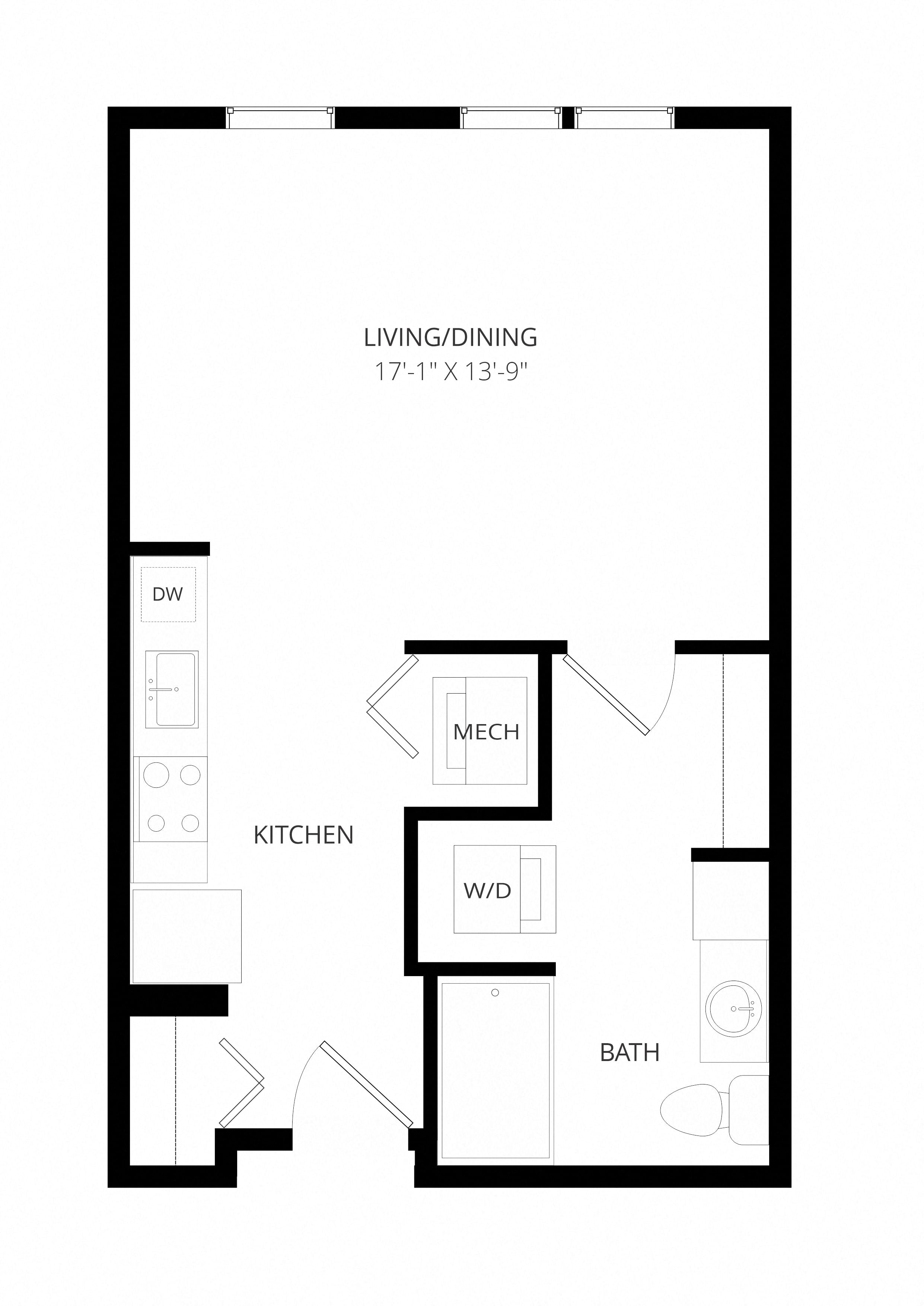 VimVigorBrio_Studio floor plan