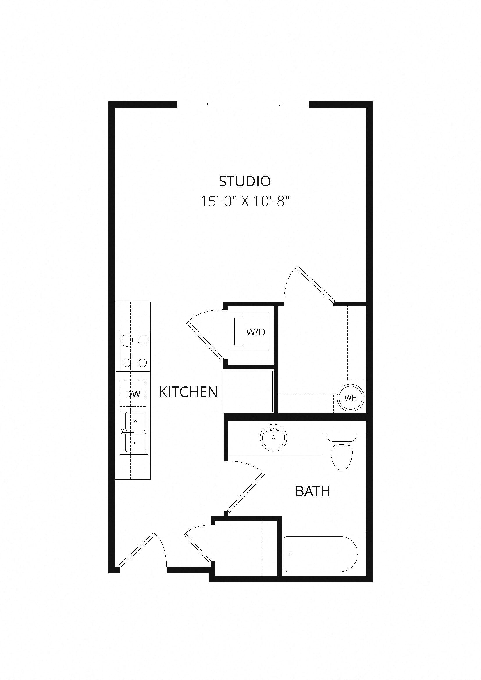 Cornice Studio floor plan