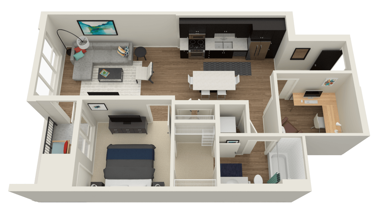 Forty Three floor plan