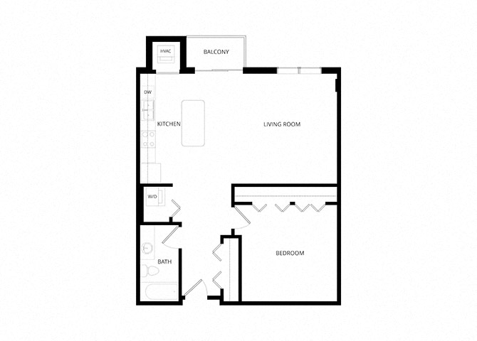 1G floor plan