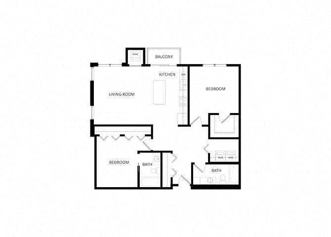 2M floor plan