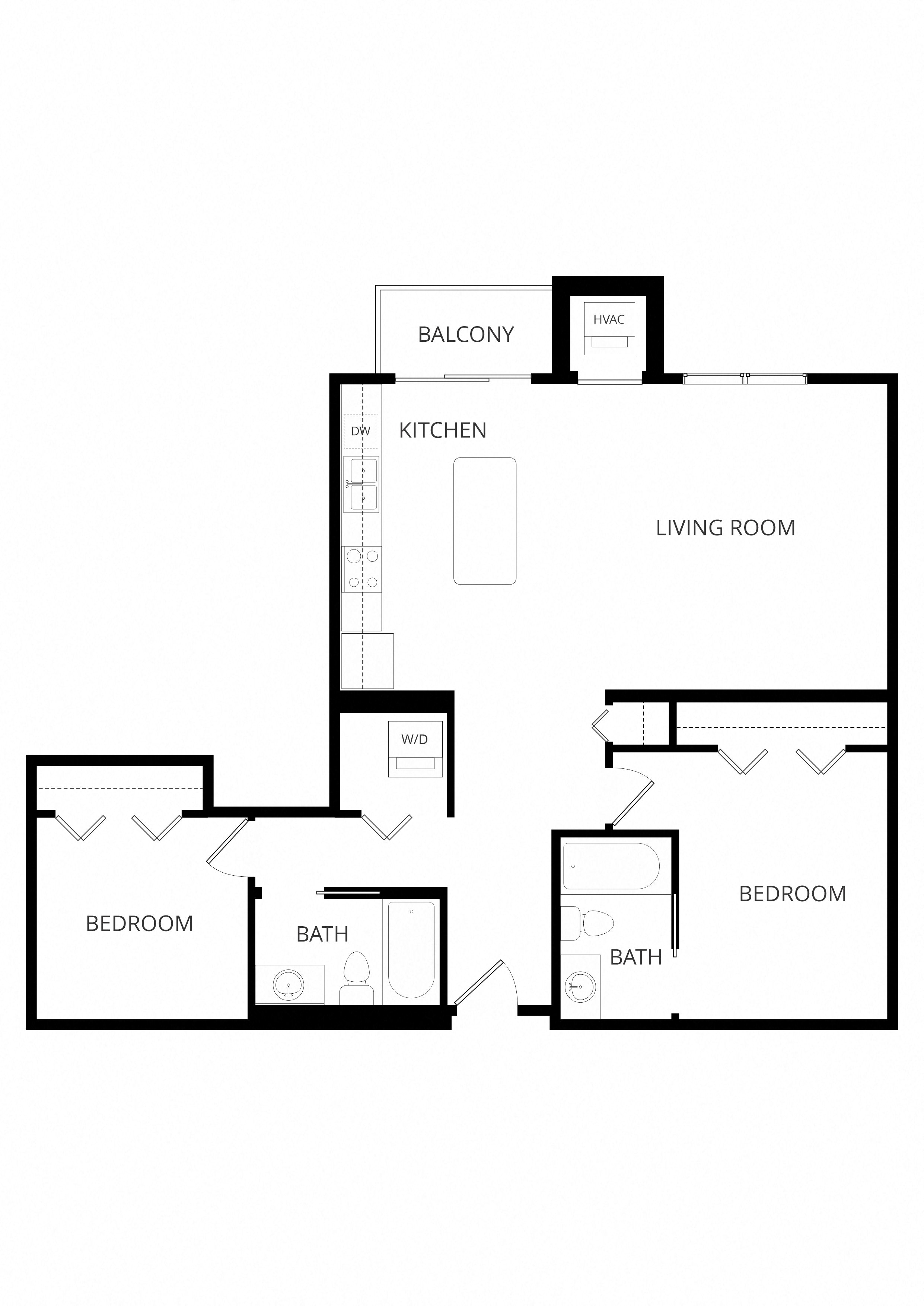 2H floor plan