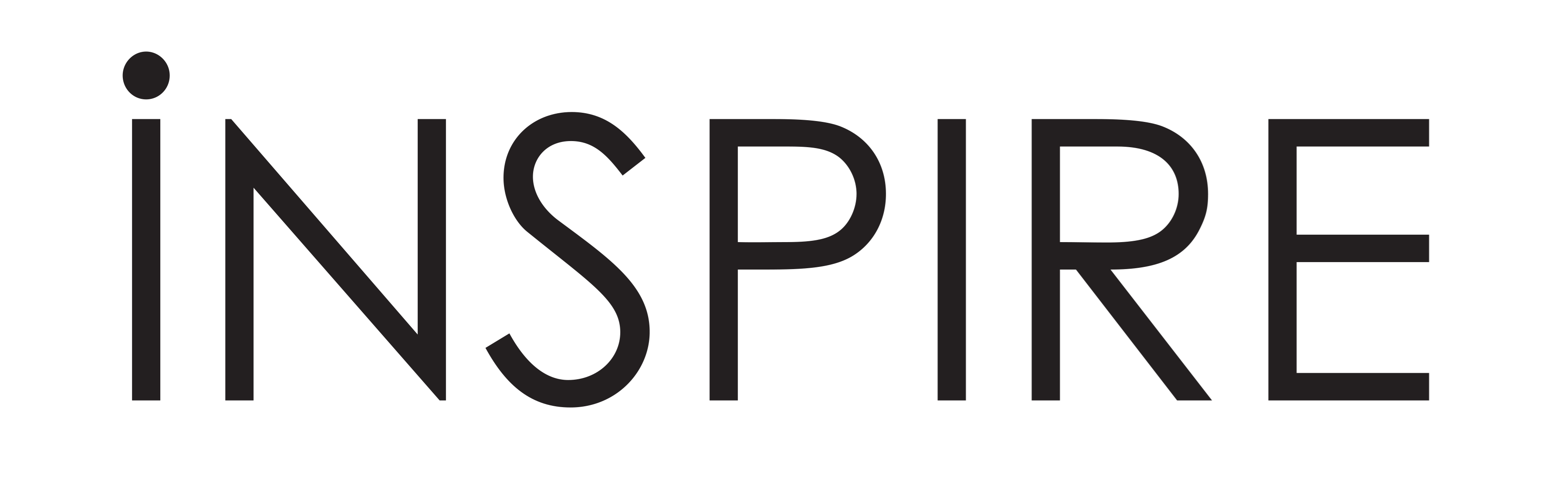 a green background with the word nspire written in black