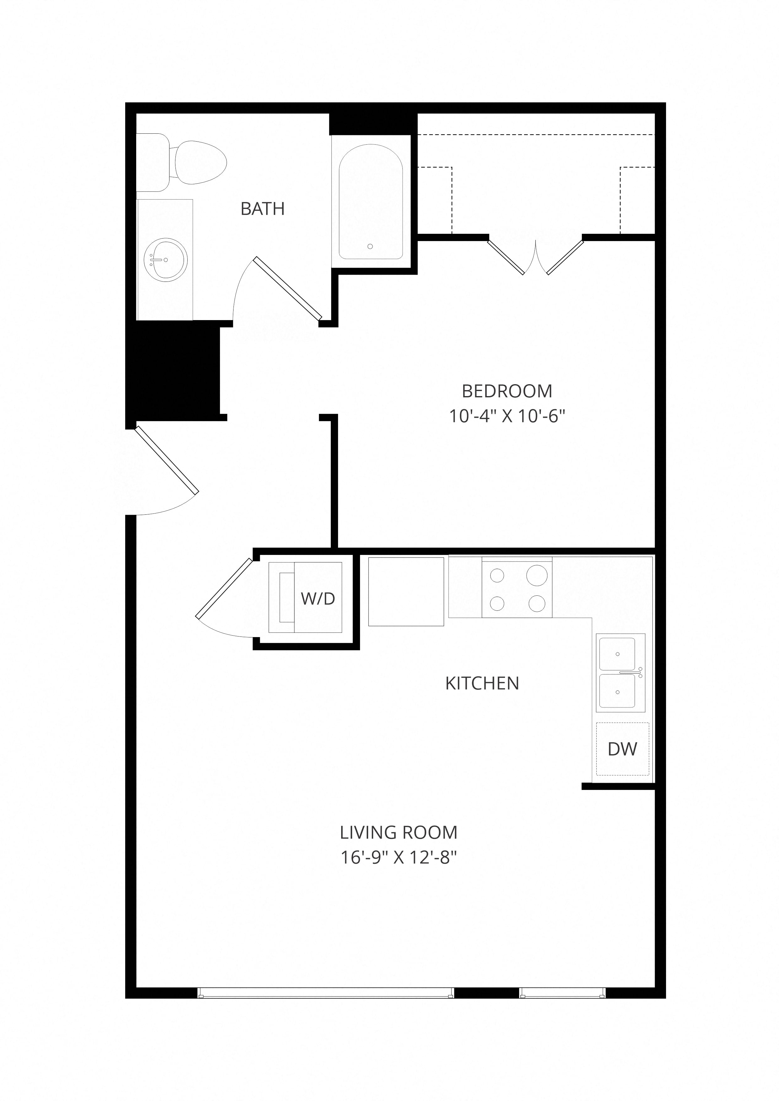 A2 0X1 floor plan