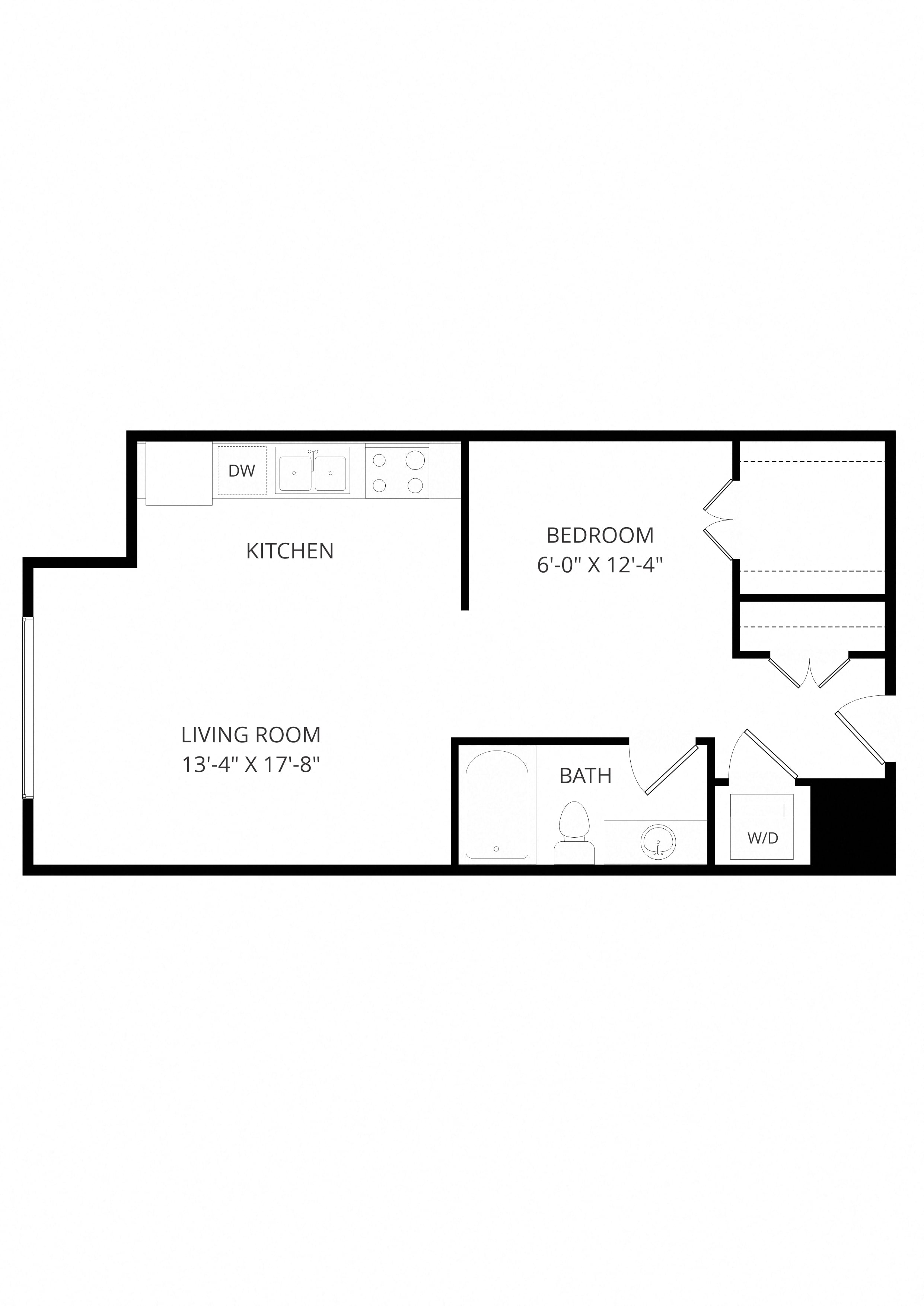A7 0x1 floor plan