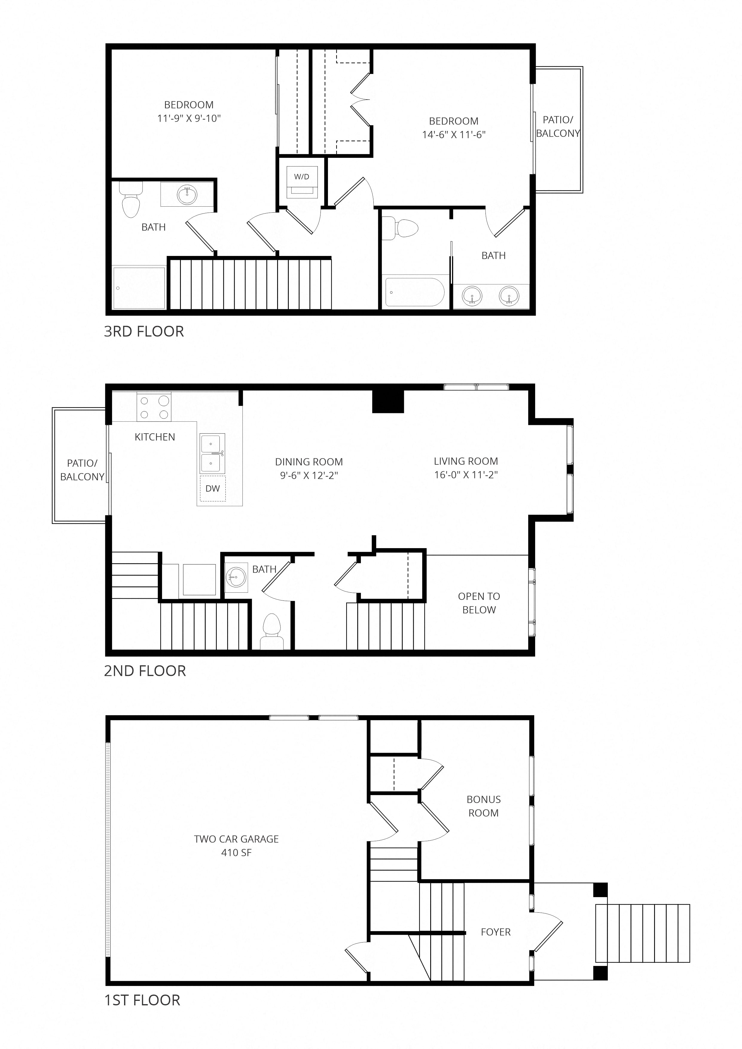 C18 2x2.5den floor plan