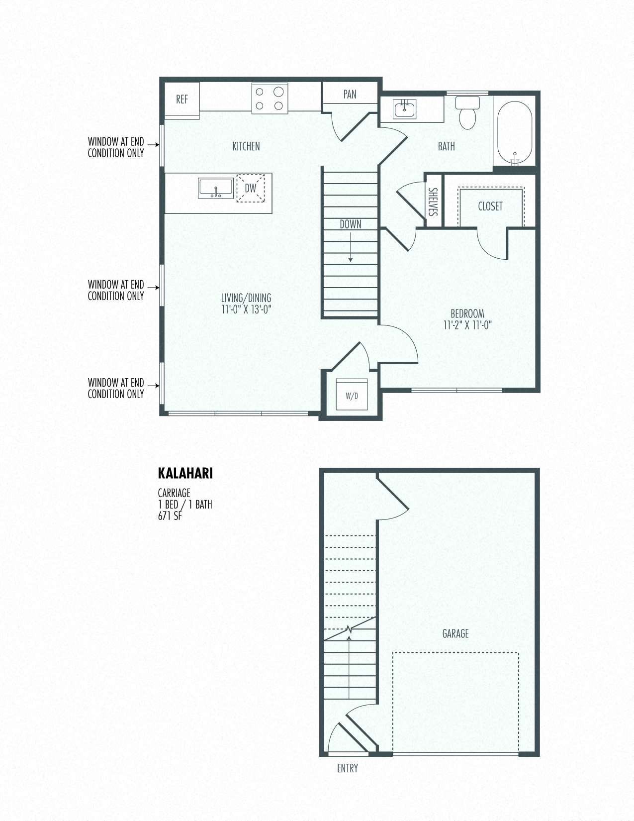 Kalahari floor plan