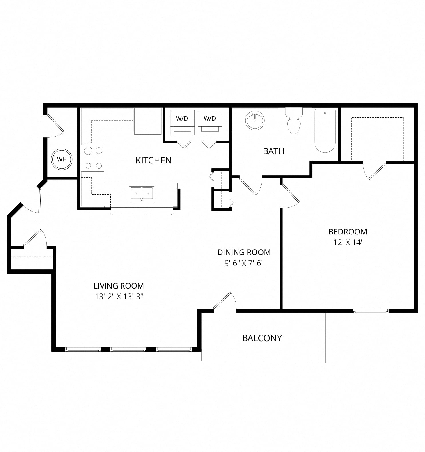 The Roosevelt floor plan