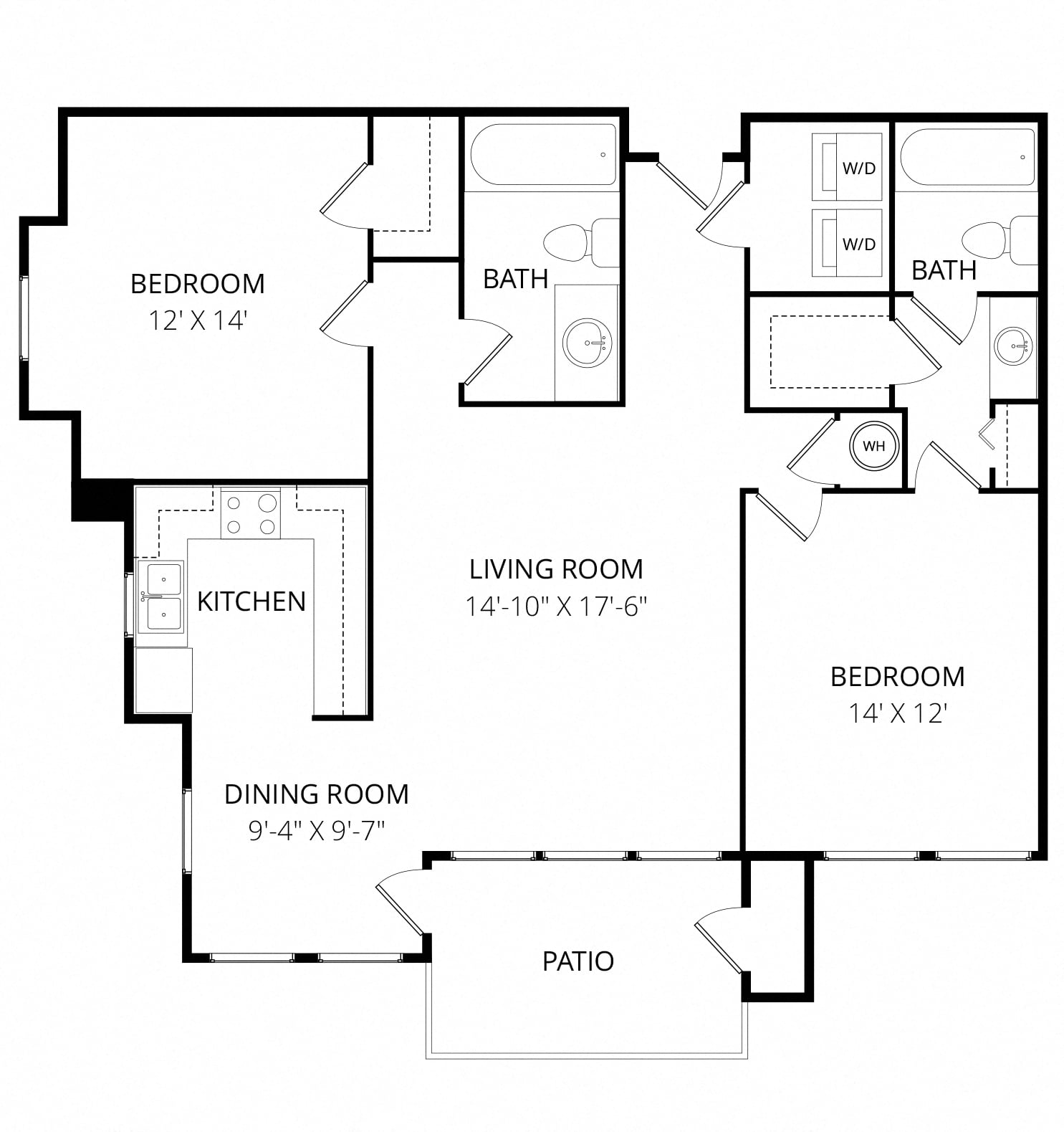 The Hoover floor plan