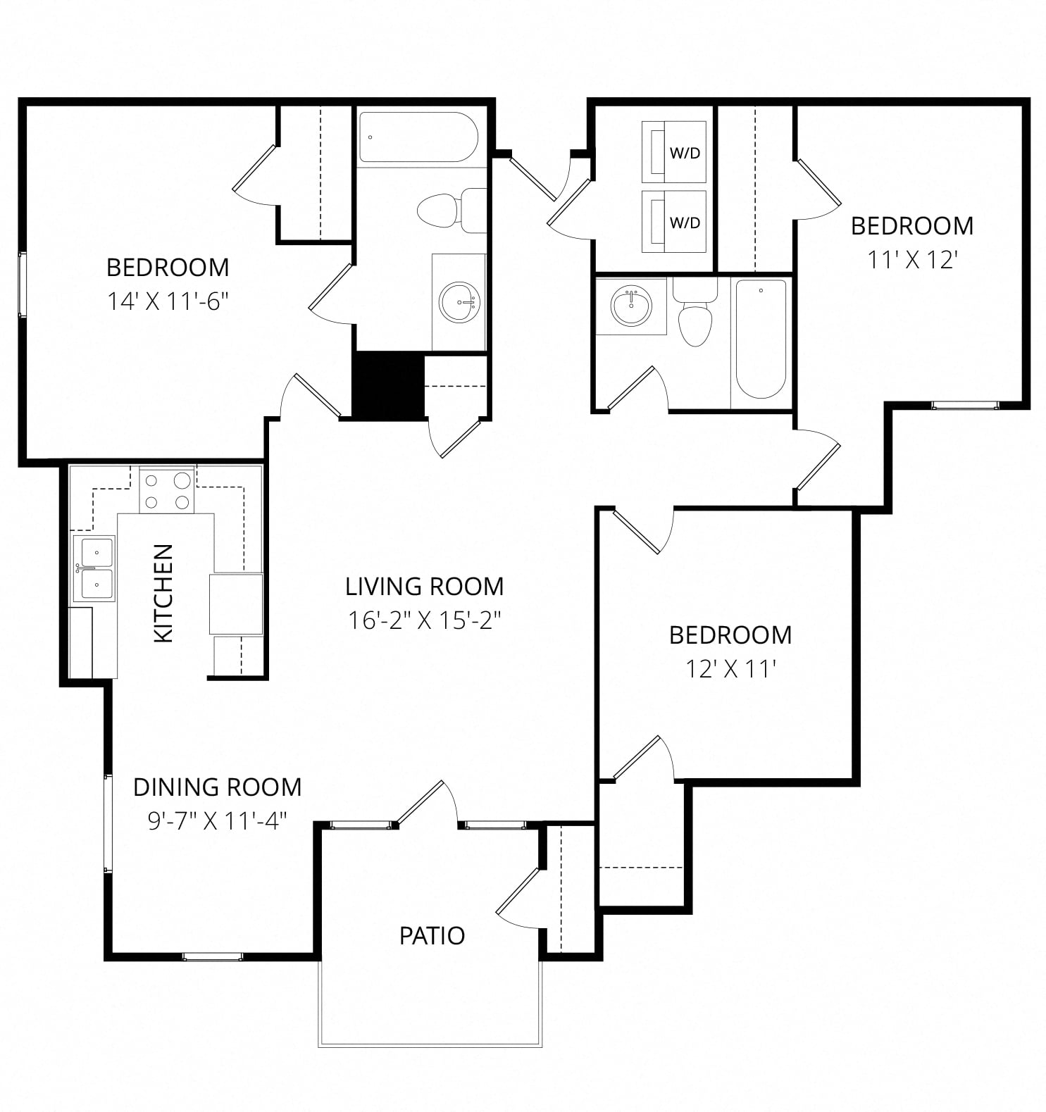 The Buchanan floor plan