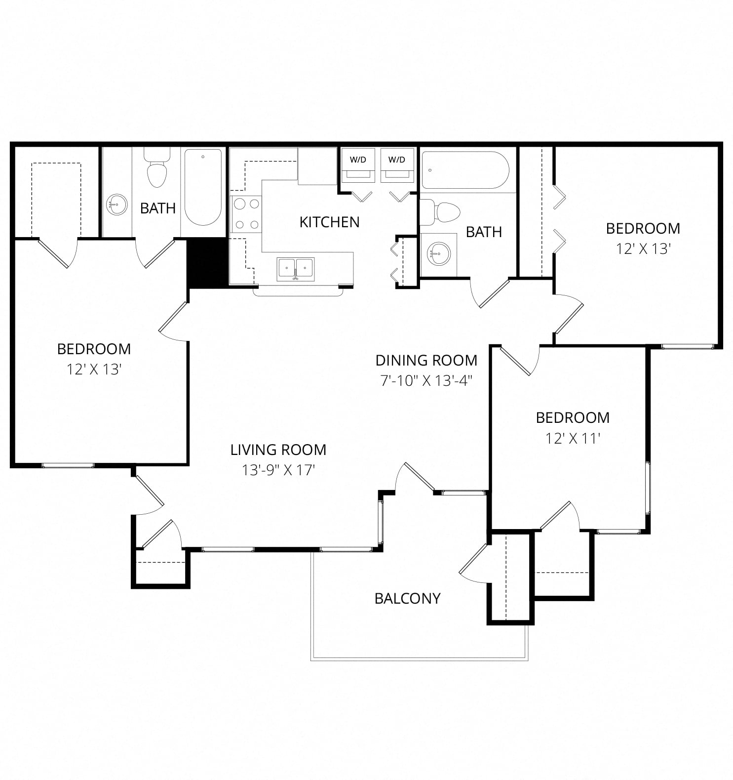 The Eisenhower floor plan