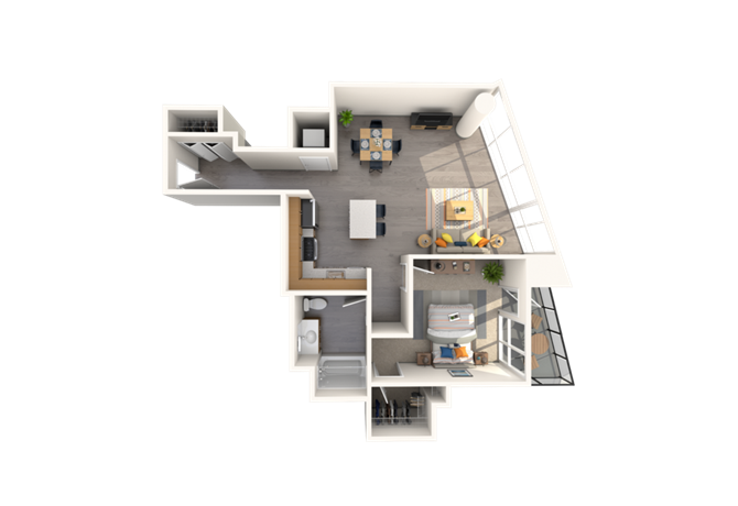 2 PH floor plan