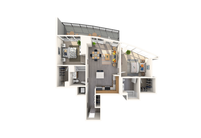 4 PH floor plan