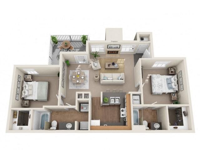 Magnolia Classic floor plan