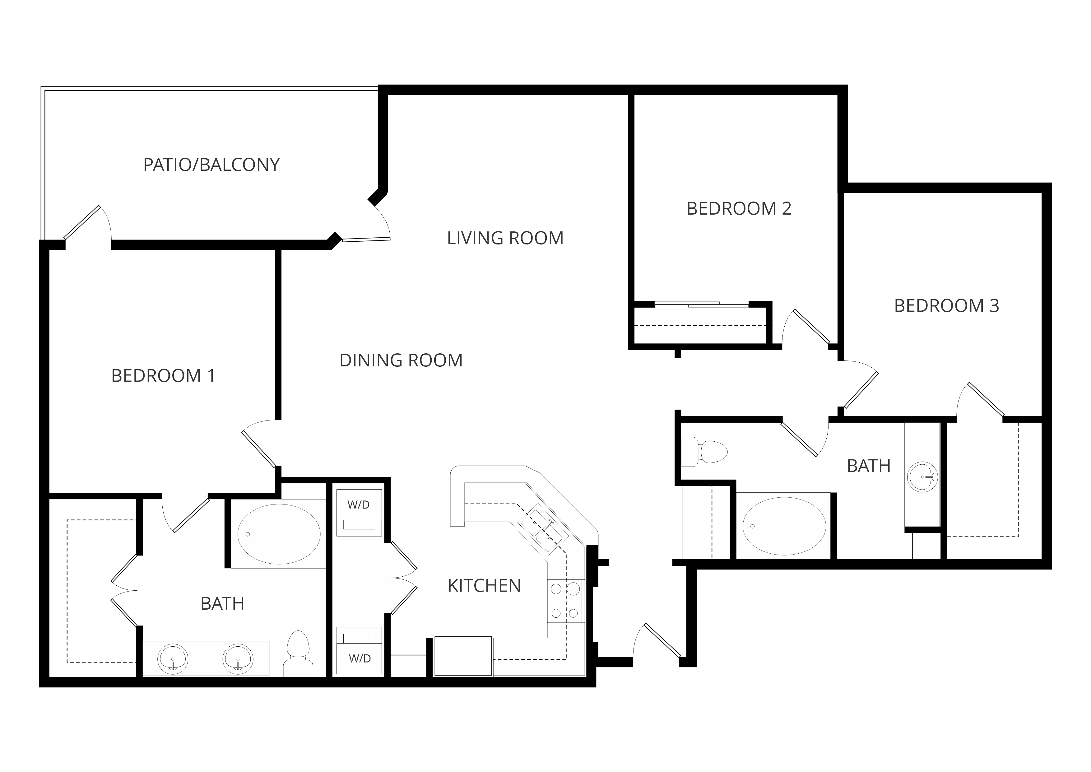 3 floor plan