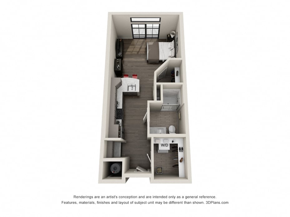 S2_Studio floor plan