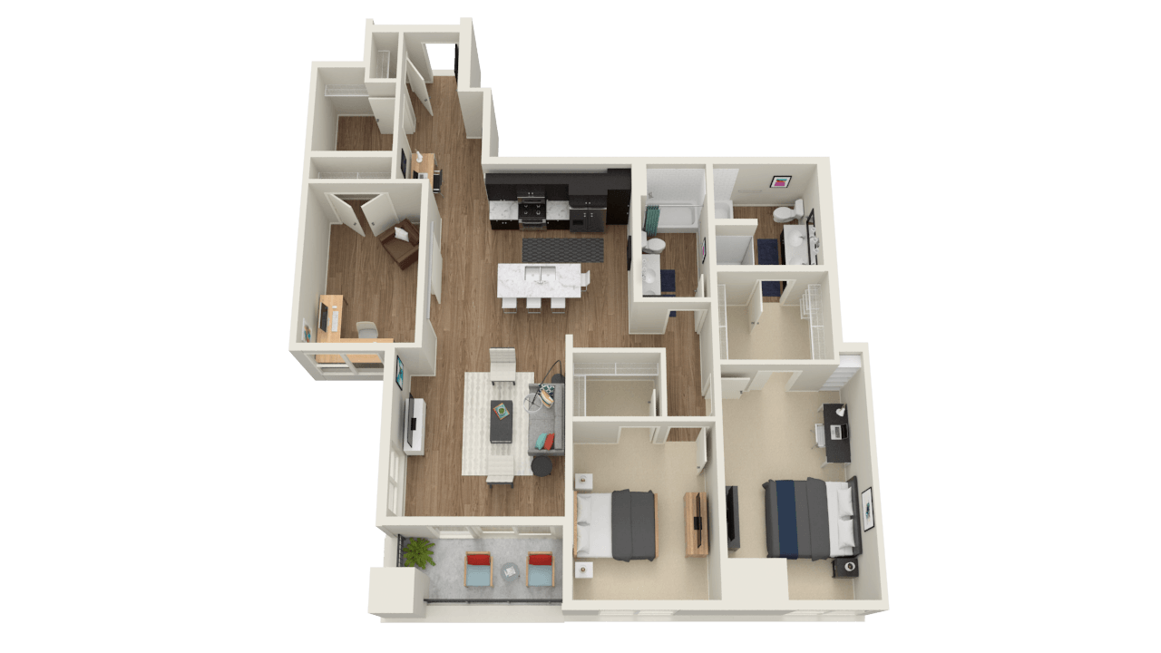 Seventy Six floor plan