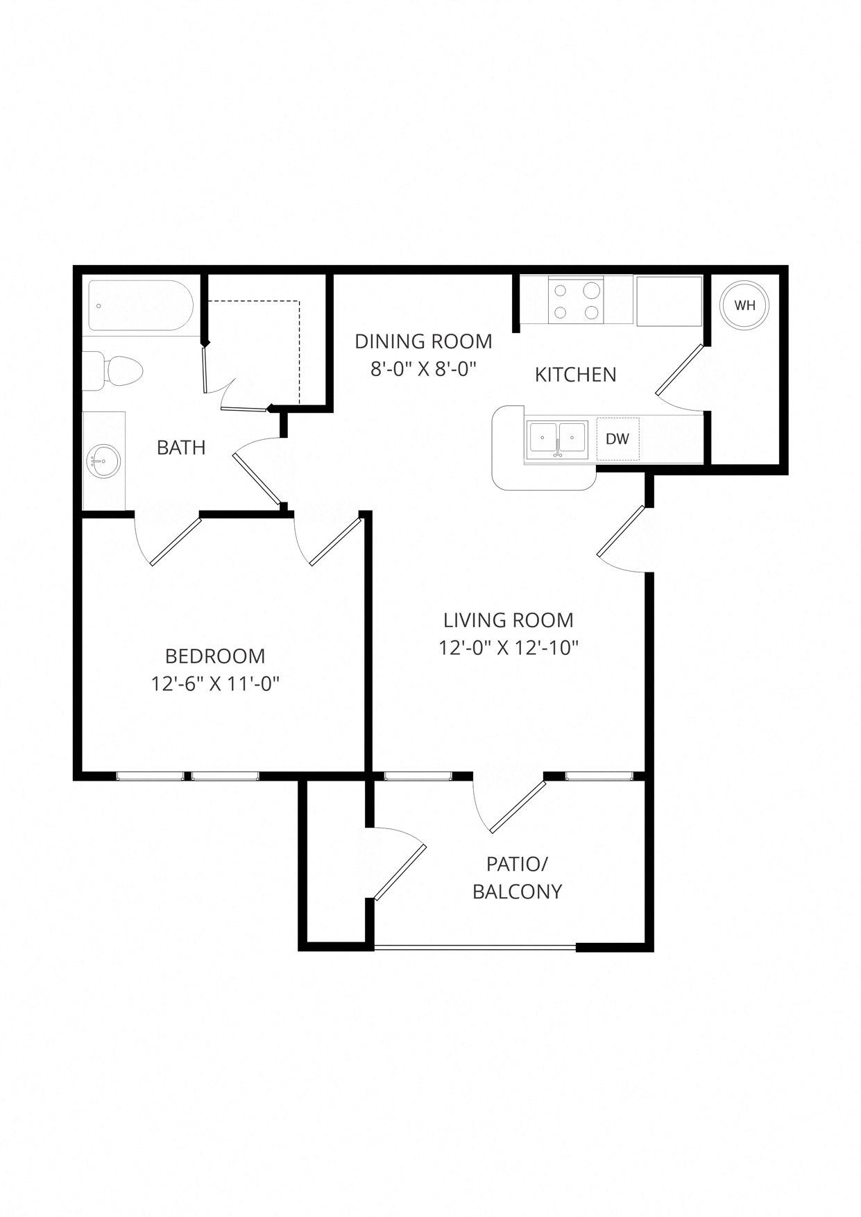 A1 floor plan