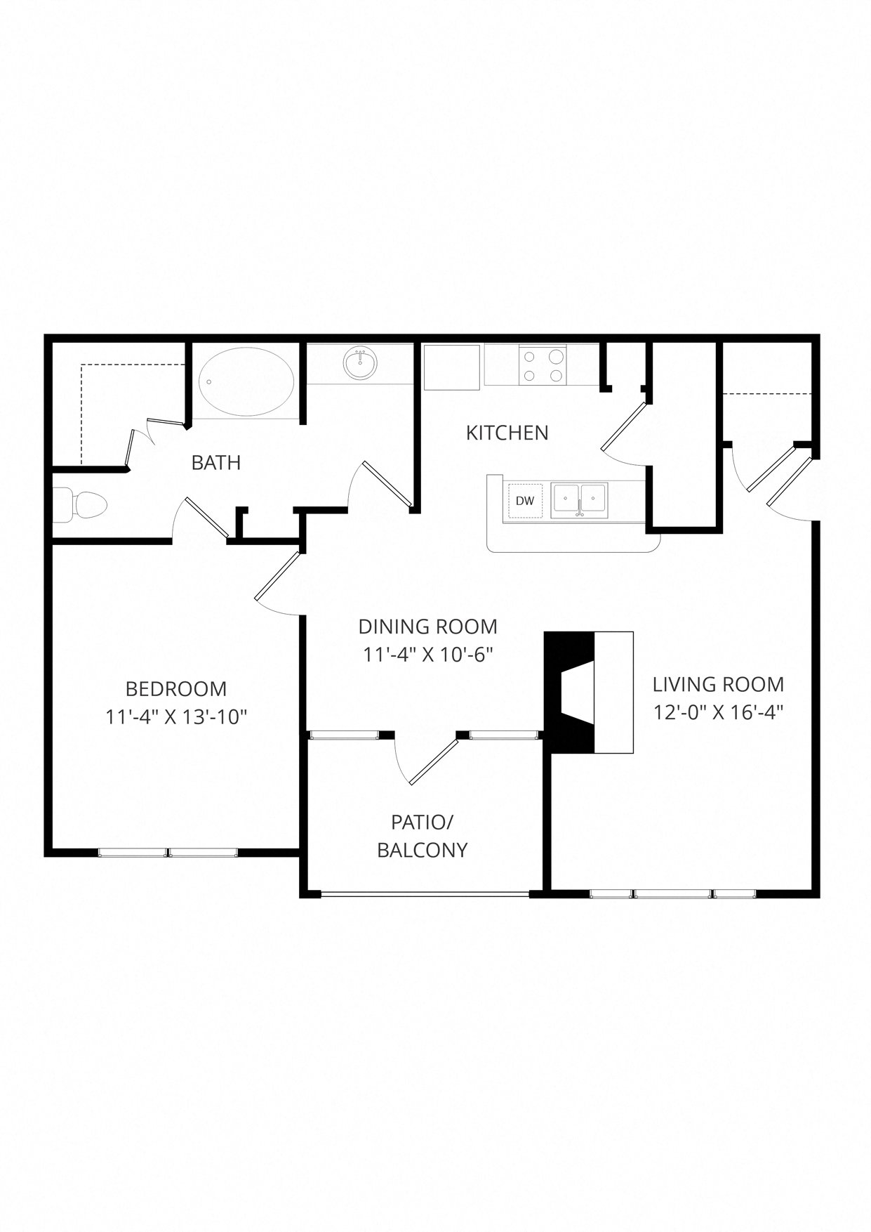 A4 floor plan