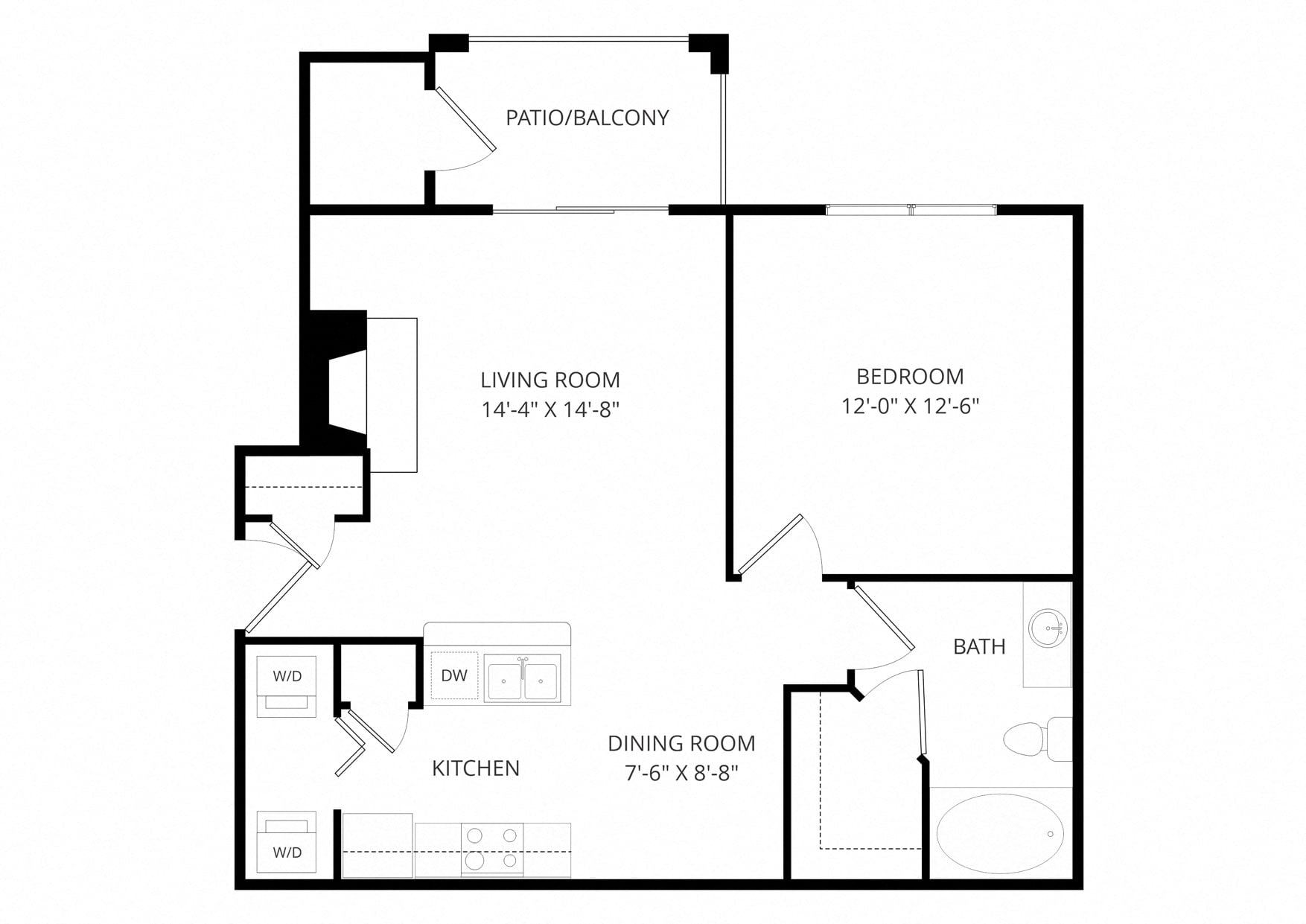 1A floor plan